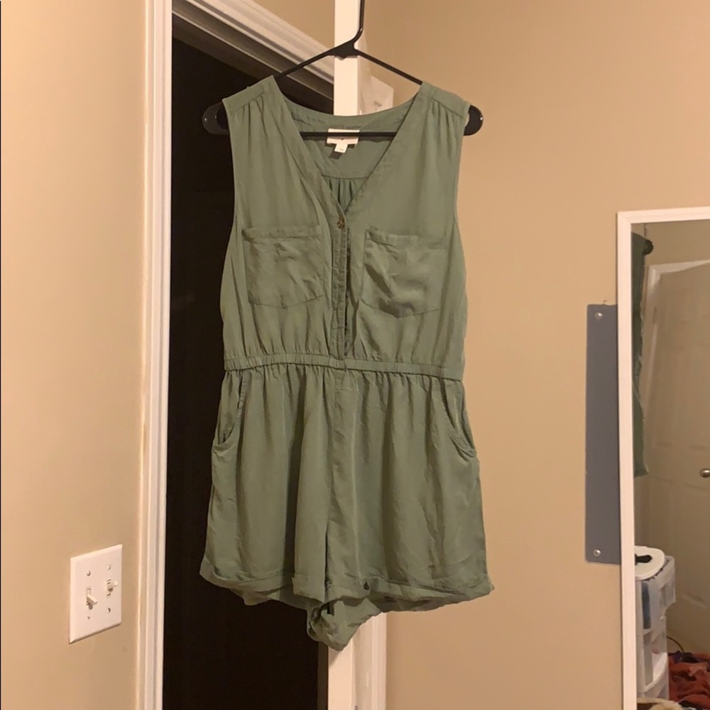 Green romper